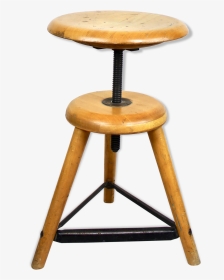 Vintage Workshop Stool   Src Https - Bar Stool, HD Png Download, Transparent PNG